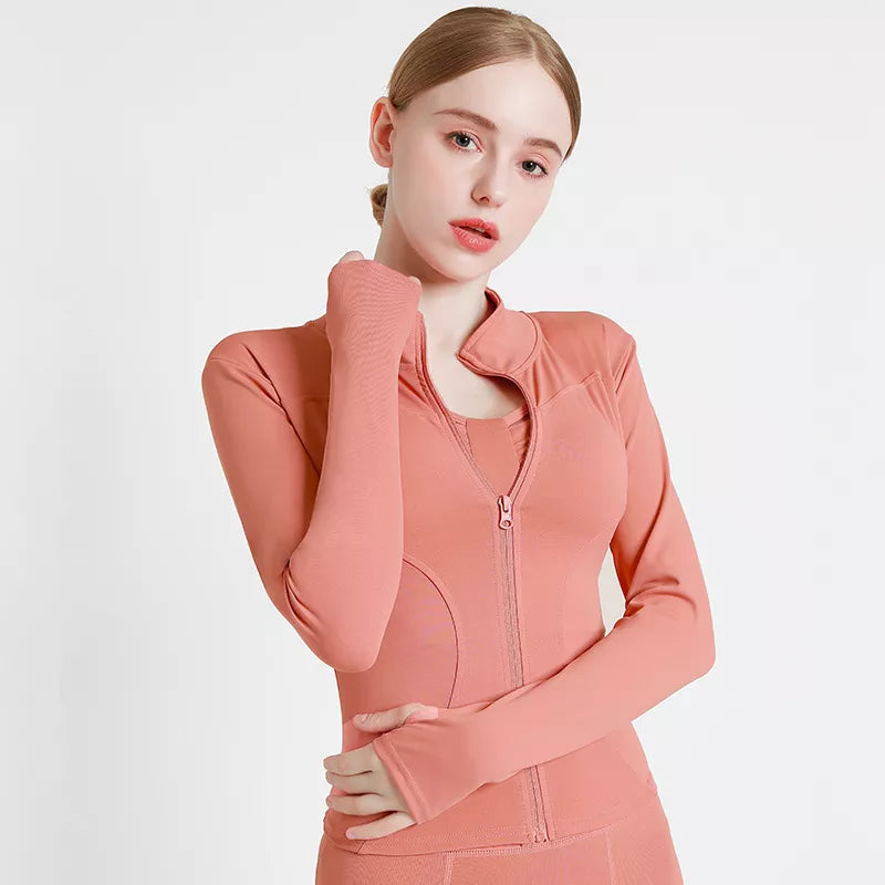 Women Sport Jacket Yoga Coat
