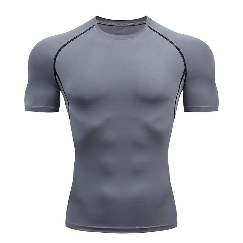 Men Fitness Compression T-shirt