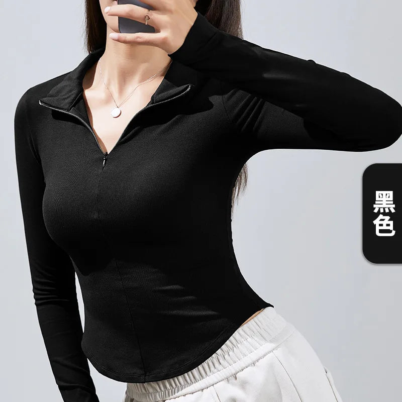 Women Sport Jacket Yoga Coat