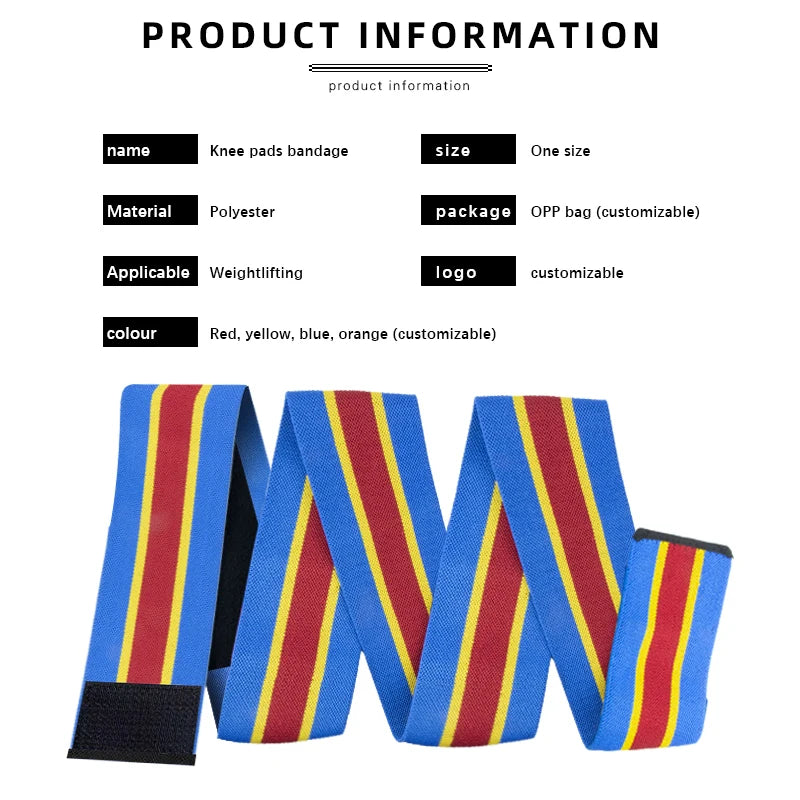 Knee Wraps Men Fitness Weight Lifting