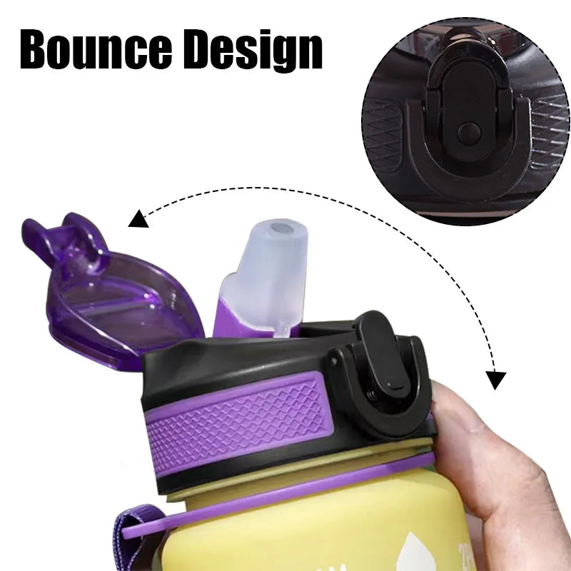 Water Bottle Motivational Sport Water