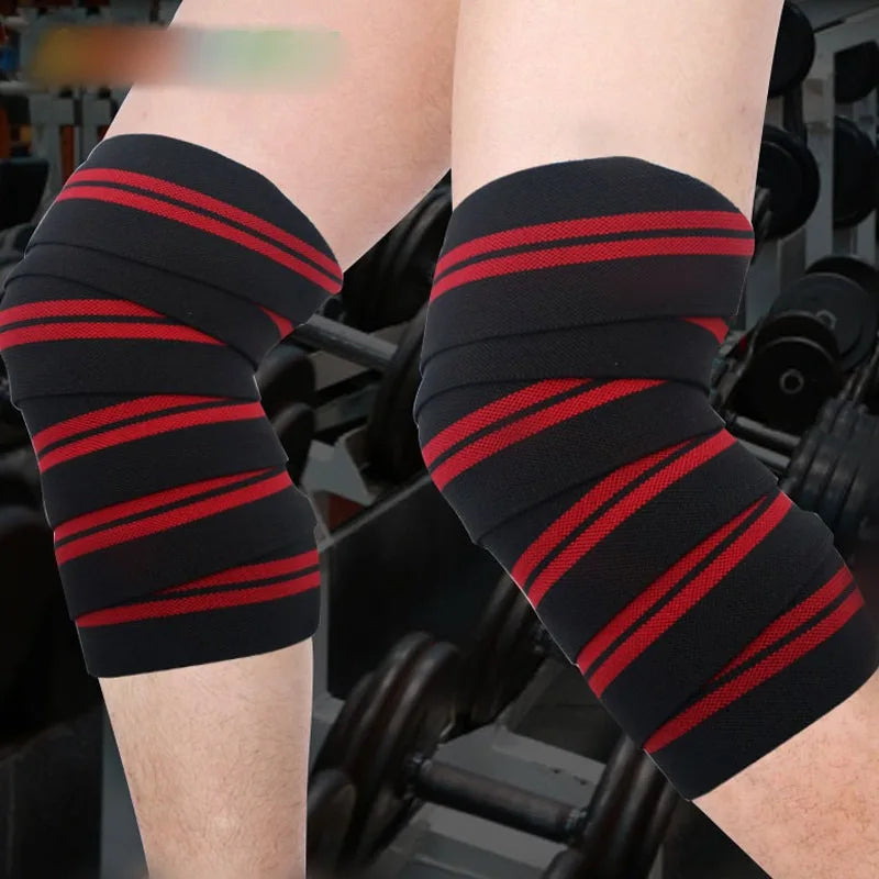 Sports Knee Wraps Straps for Gym