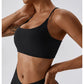 Multi-Strap Cross Back Women Fitness Sports Bra