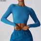 Sports T-shirt Long Sleeve Breathable Fitness