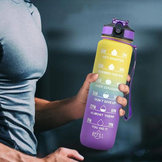 Water Bottle Motivational Sport Water