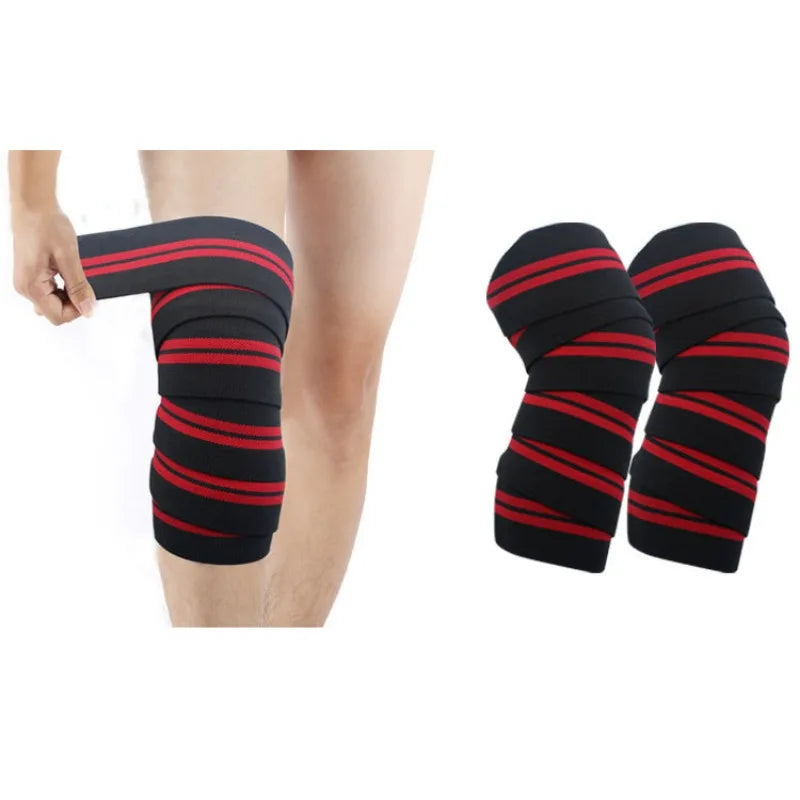 Sports Knee Wraps Straps for Gym